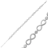 Silver Infinity Women's Bracelet